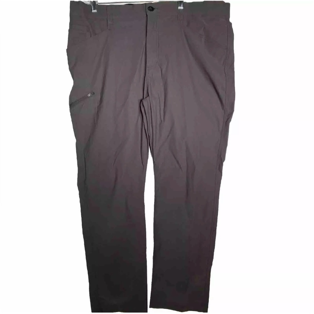 Orvis Strech Nylon Hiking Pants Mens Size 40 X 34 Gray Outdoor